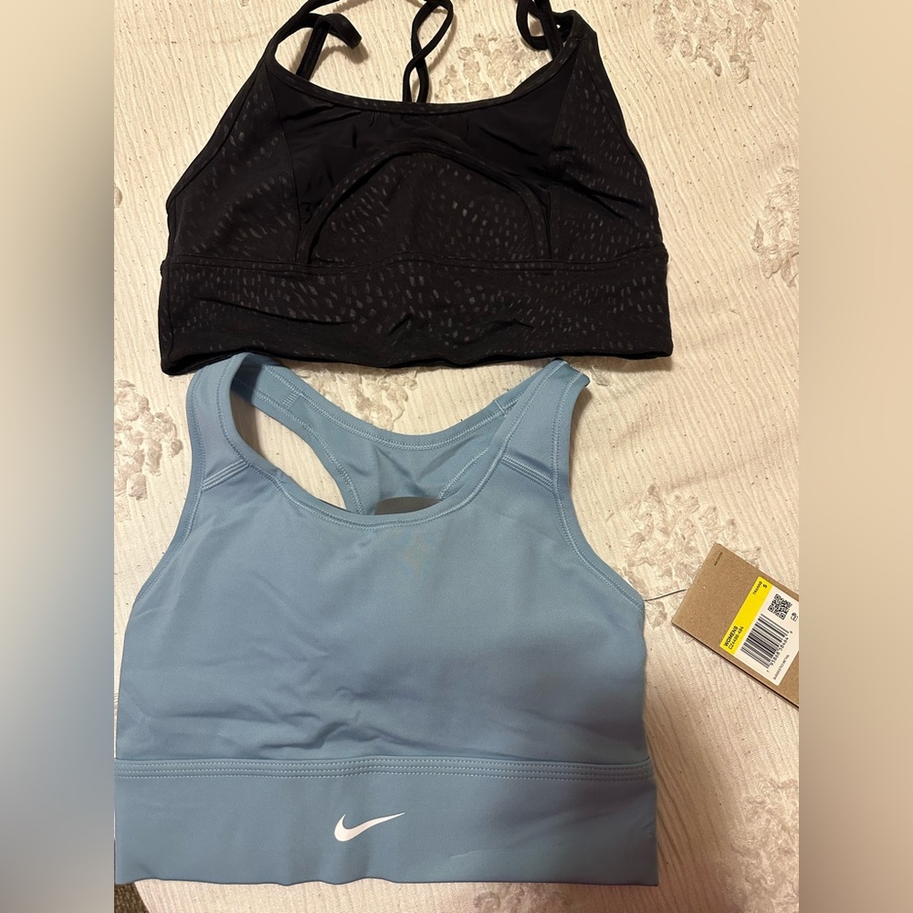 nike and lulu sports bra
